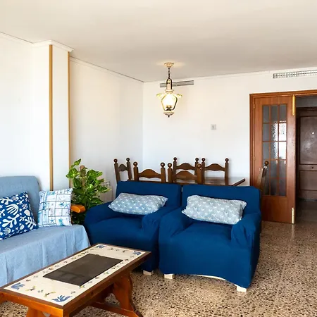 Ventana Al Mar En Playa De Gandia, Solo Familias Apartment